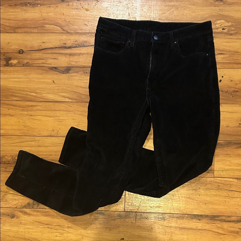 Levi’s Black Men's Skinny Corduroy Pants